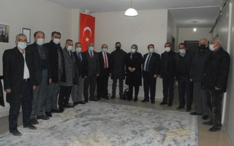 MHP Van il teşkilatından, Kadim Aşiretler Federasyonu’na ziyaret