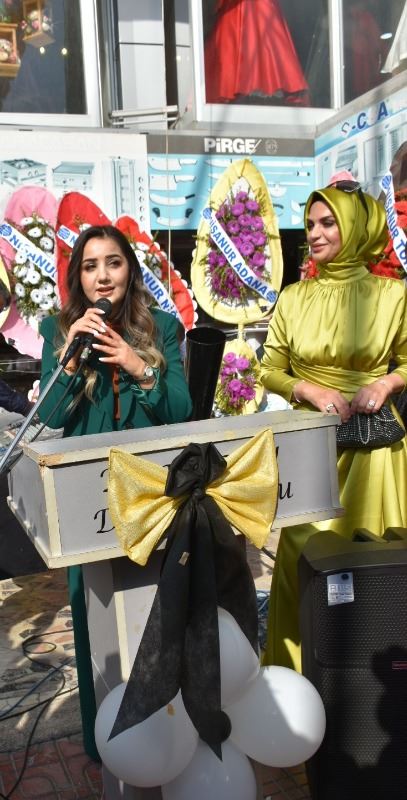 NİSANUR GELİNLİK VE MODA EVİ'NE GÖRKEMLİ AÇILIŞ...!