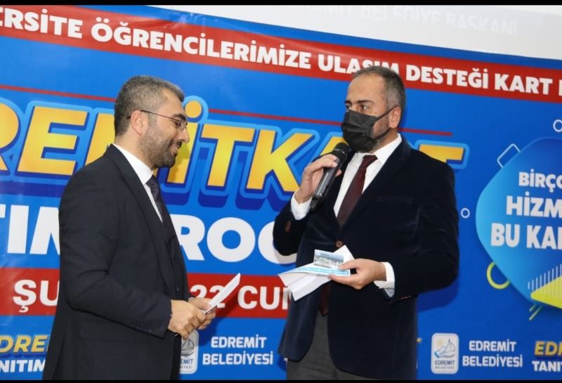 Edremit Belediyesinden Ulaşım desteği 