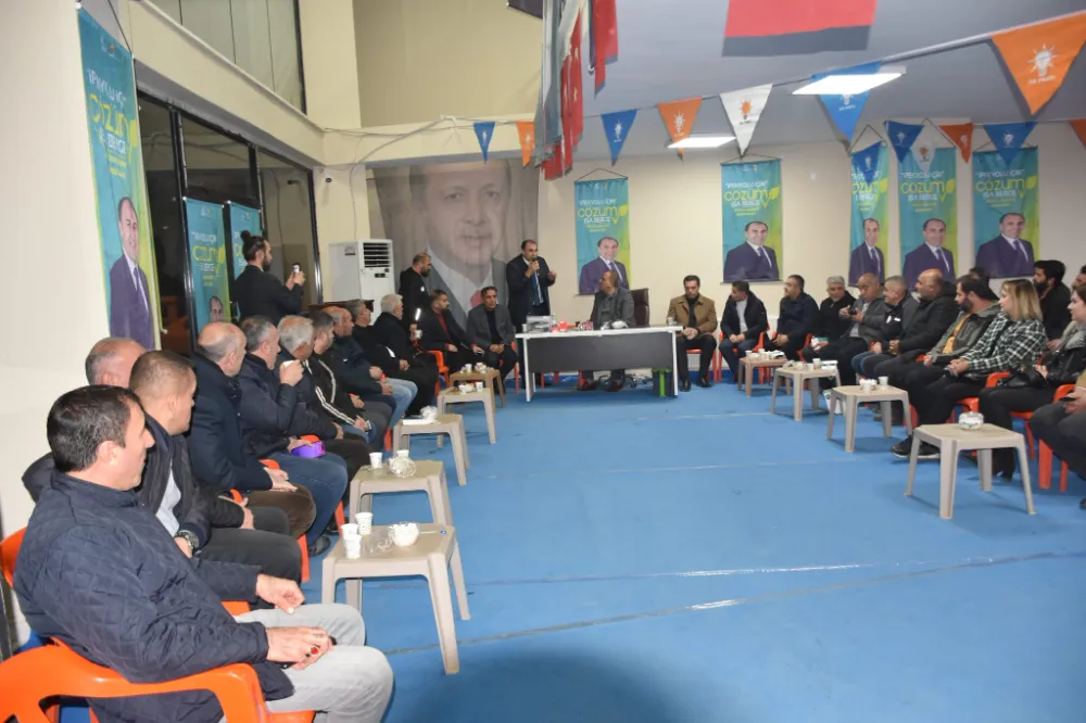 İPEKYOLU İLÇE BAŞKANLIĞI ZİYARETÇİ AKININA UĞRUYOR.!