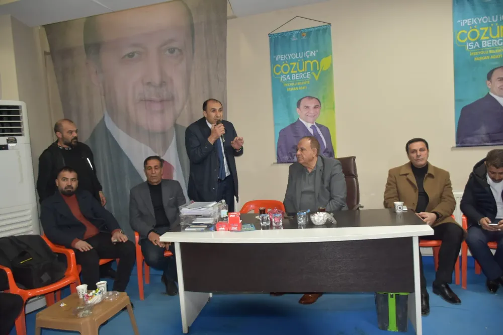 İPEKYOLU İLÇE BAŞKANLIĞI ZİYARETÇİ AKININA UĞRUYOR.!