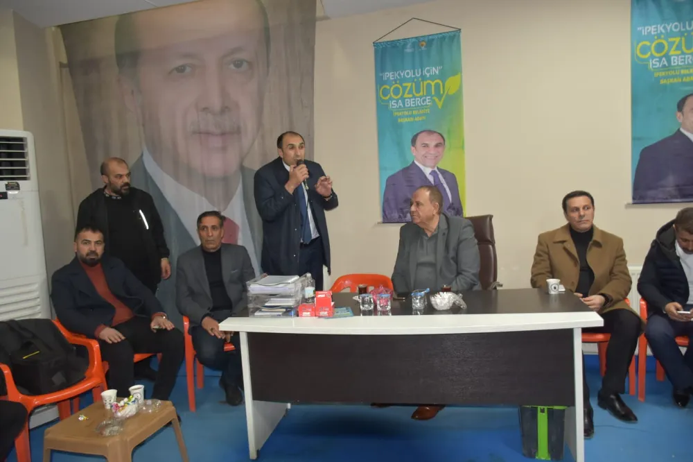 İPEKYOLU İLÇE BAŞKANLIĞI ZİYARETÇİ AKININA UĞRUYOR.!