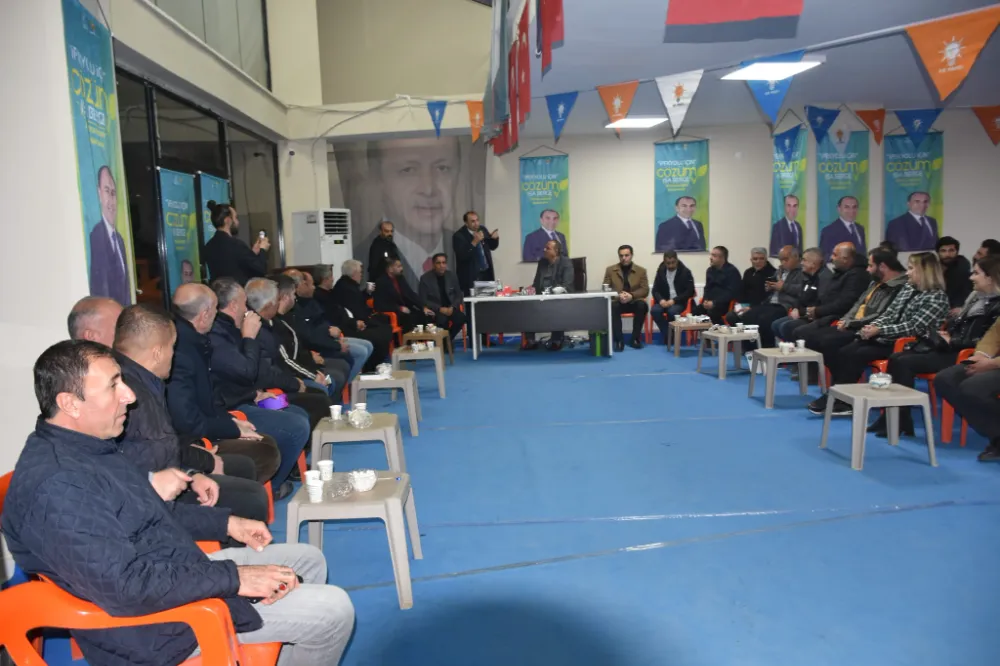 İPEKYOLU İLÇE BAŞKANLIĞI ZİYARETÇİ AKININA UĞRUYOR.!