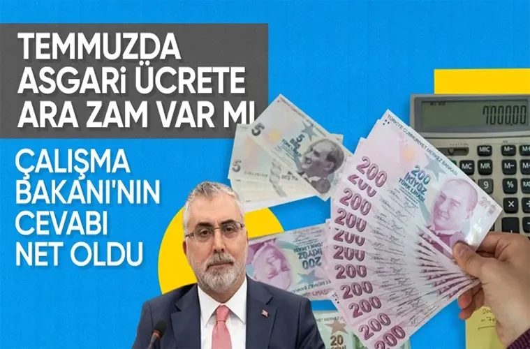 Vedat Işıkhan açıkladı: Asgari ücrete ara zam gündemde yok