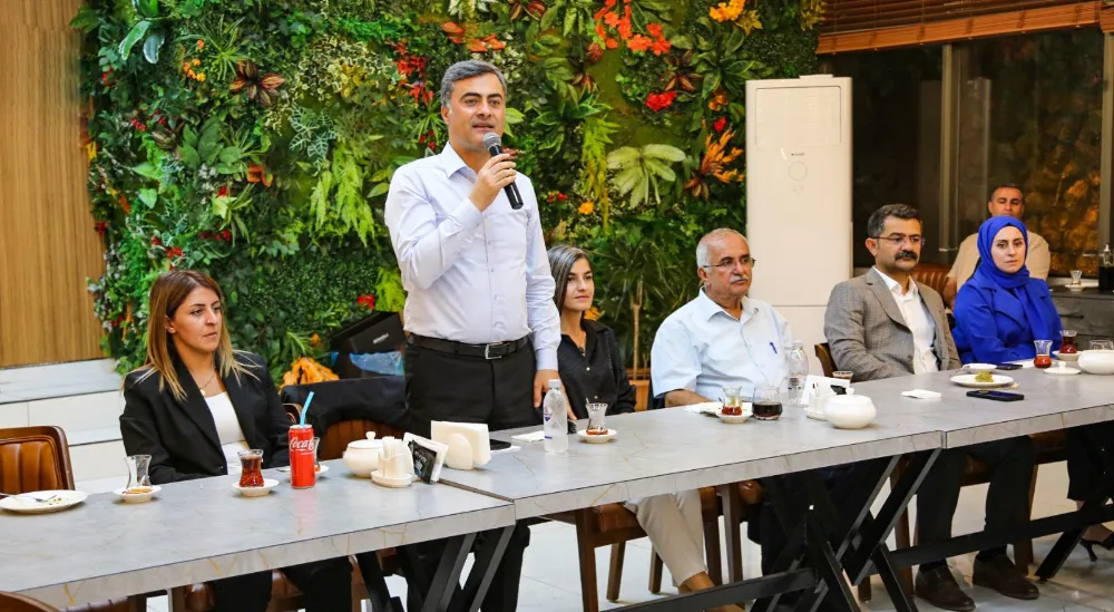 Eşbaşkanlar çevre koruma çalışanları ile bir araya geldi