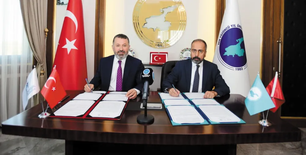 Van YYÜ ile Karabük Üniversitesi arasında iş birliği protokol…