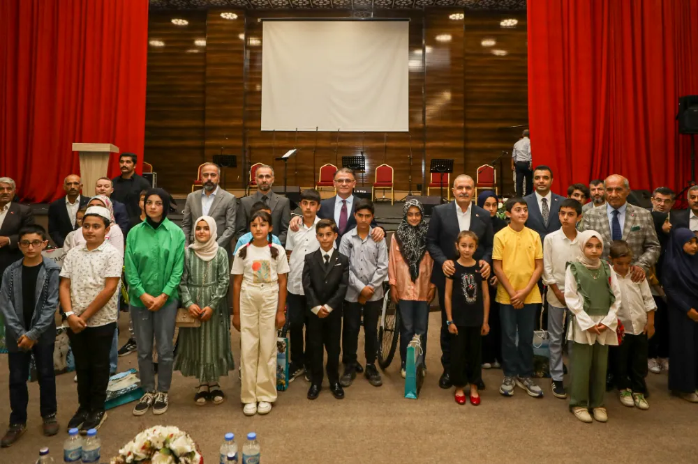 Yaz Kur’an kursları kapanış töreni yapıldı