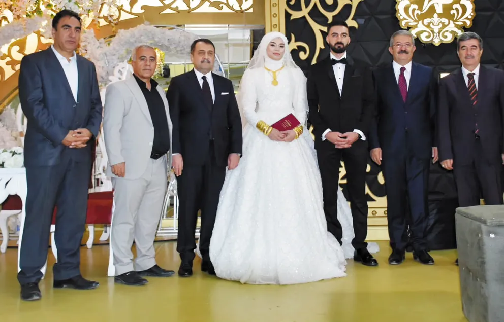 Yazlık ve Saltek ailelerinin mutlu günü