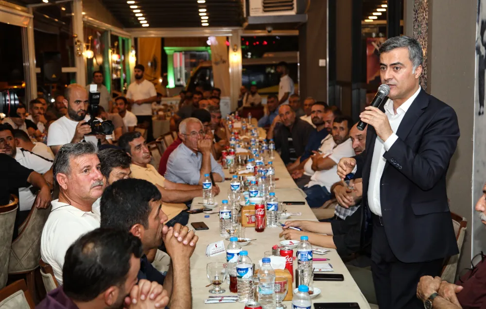 Eşbaşkanlar İpekyolu çevre koruma çalışanlarıyla buluştu