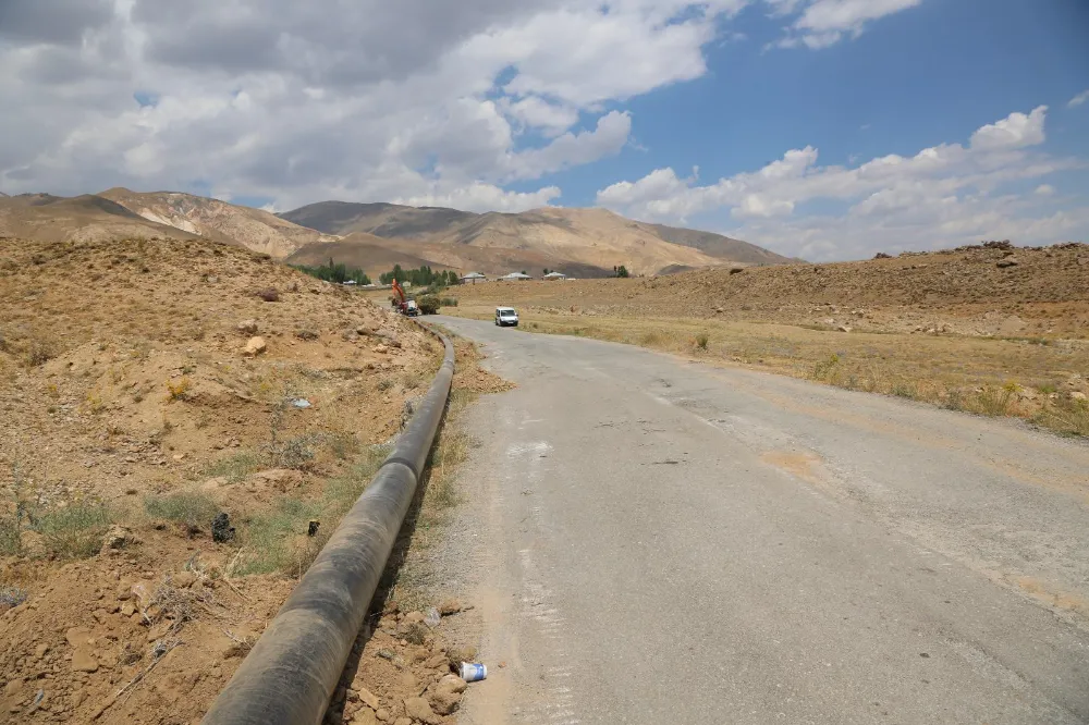 Başkale’nin 50 yıllık su sorunu çözülüyor