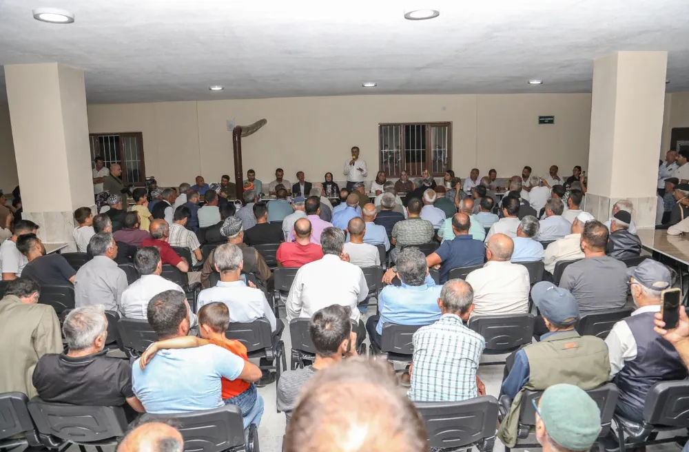 Büyükşehir ve ilçe belediyelerinin halk toplantıları devam ediyor 