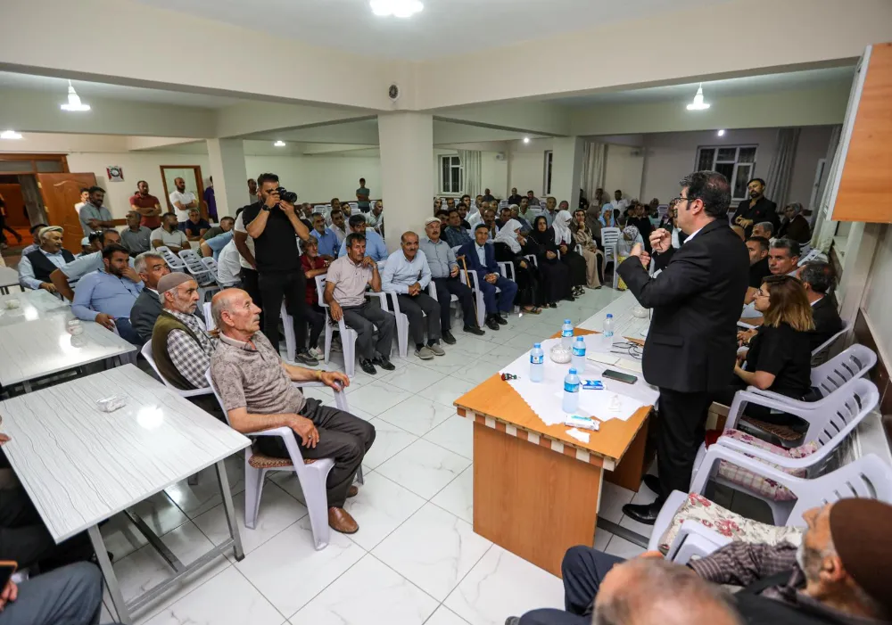 Büyükşehir Belediyesi’nin halk toplantılarına yoğun ilgi
