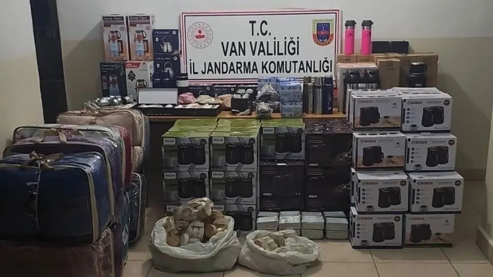 Edremit’te 500 bin TL değerinde kaçak ürün ele geçirildi!