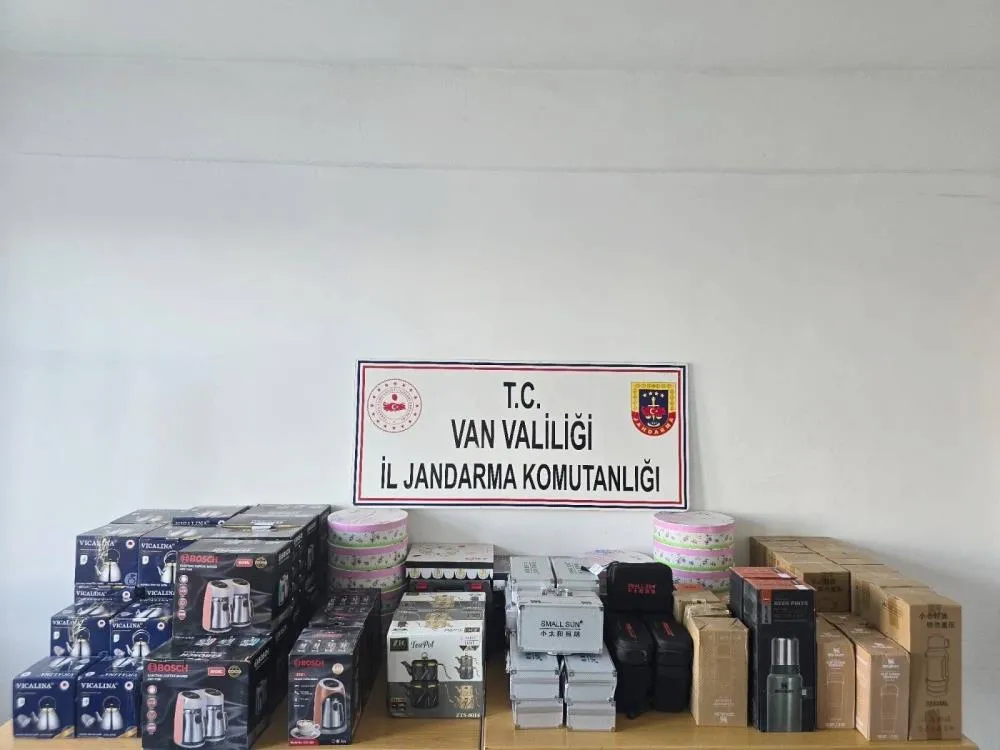 Van’da gümrük kaçakçılığı operasyonu