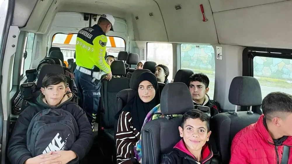 Van’da okul servislerine sıkı denetim!