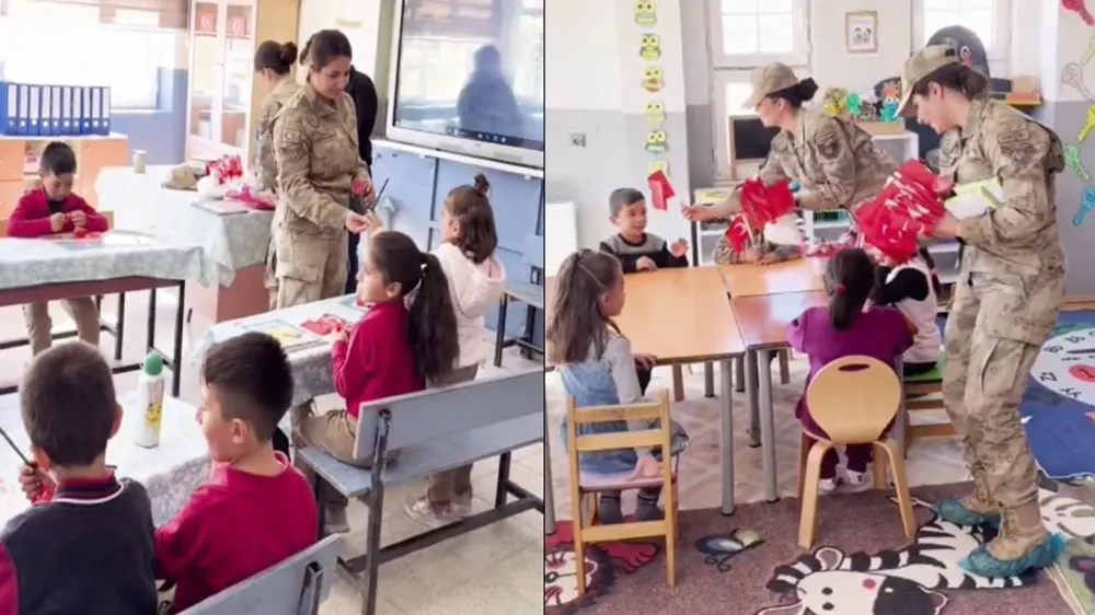 Van’da Jandarma’dan öğrencilere ziyaret ve tanıtım etkinliği
