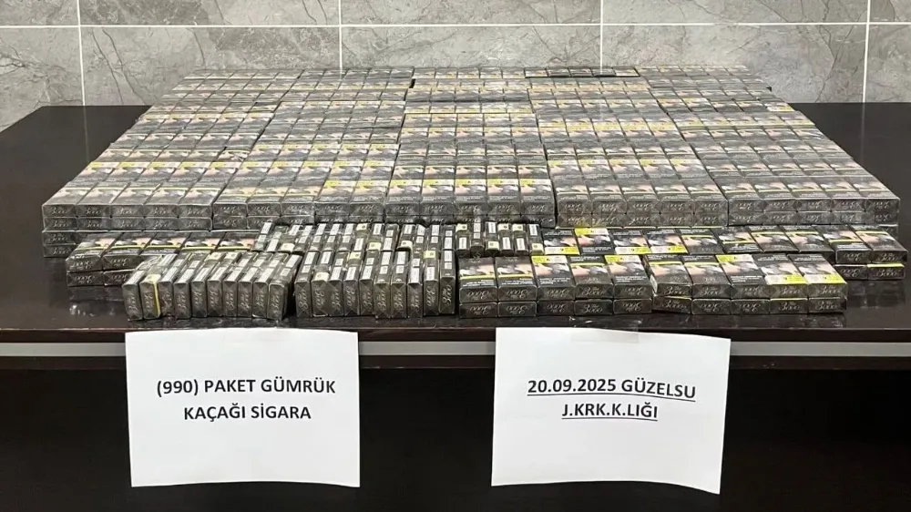 Gürpınar’da yüzlerce paket kaçak sigara ele geçirildi!
