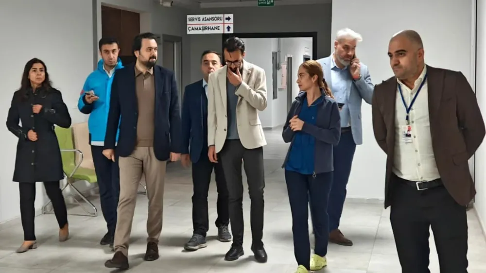 Sağlık Müdürü Tosun’dan Bahçesaray Devlet Hastanesi’ne ziyaret