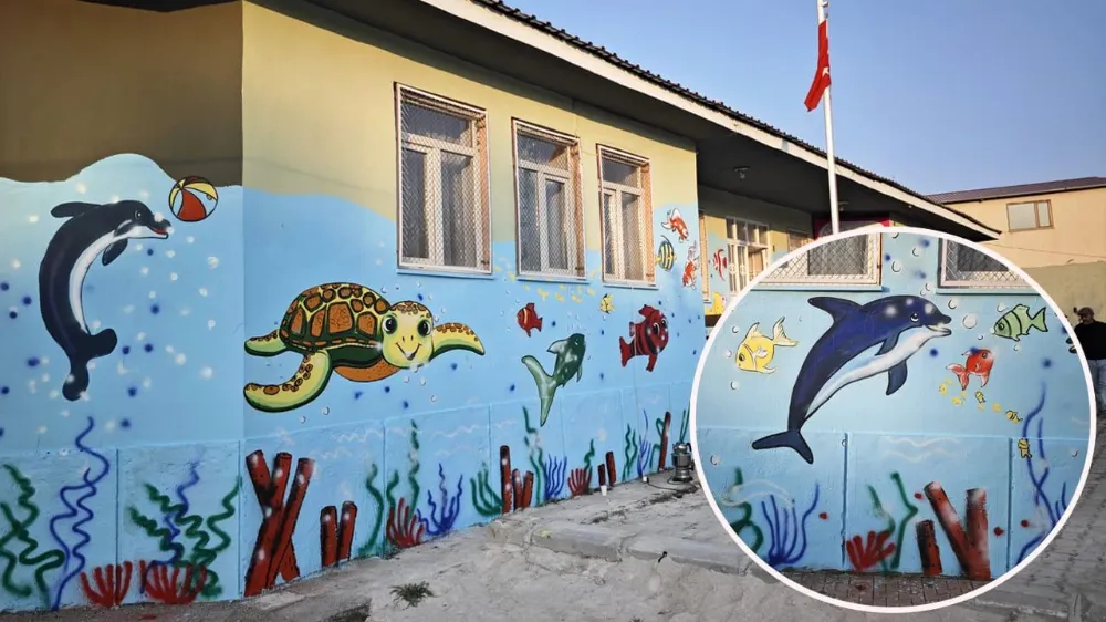 Van Güzel Sanatlar Lisesi’nden anaokuluna renkli dokunuş