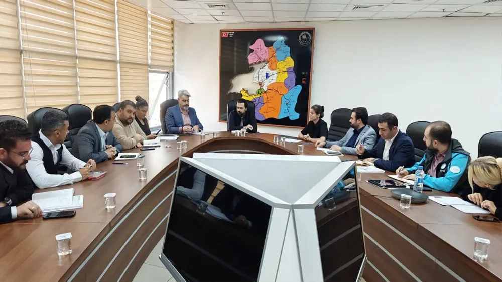 Van İl Sağlık Müdürlüğü’nde haftalık değerlendirme toplantısı yapıldı