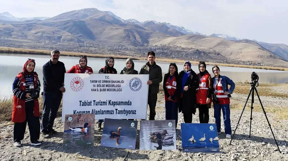 Van’da tabiat turizmi etkinlikleri devam ediyor