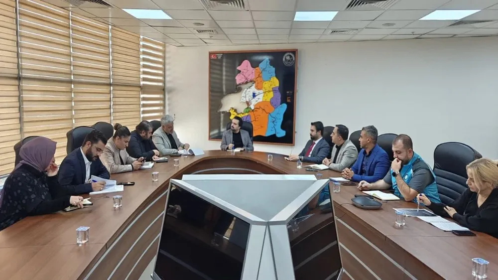 Van İl Sağlık Müdürlüğü’nde haftalık değerlendirme toplantısı…