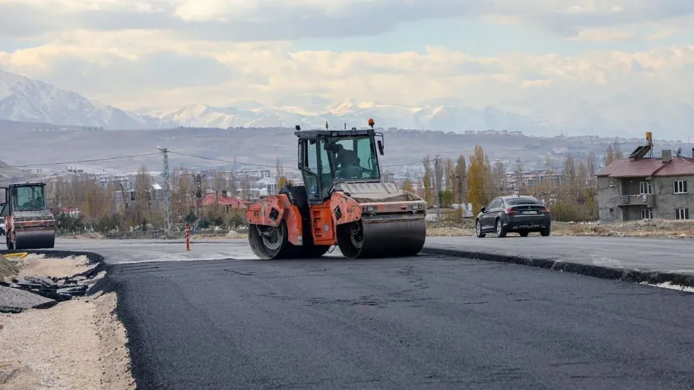 Van Elmalık Yolu tamamlanıyor