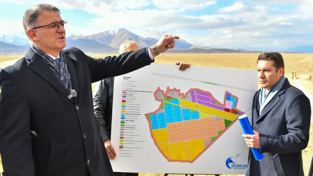 Van Besi OSB’de çalışmalar başladı