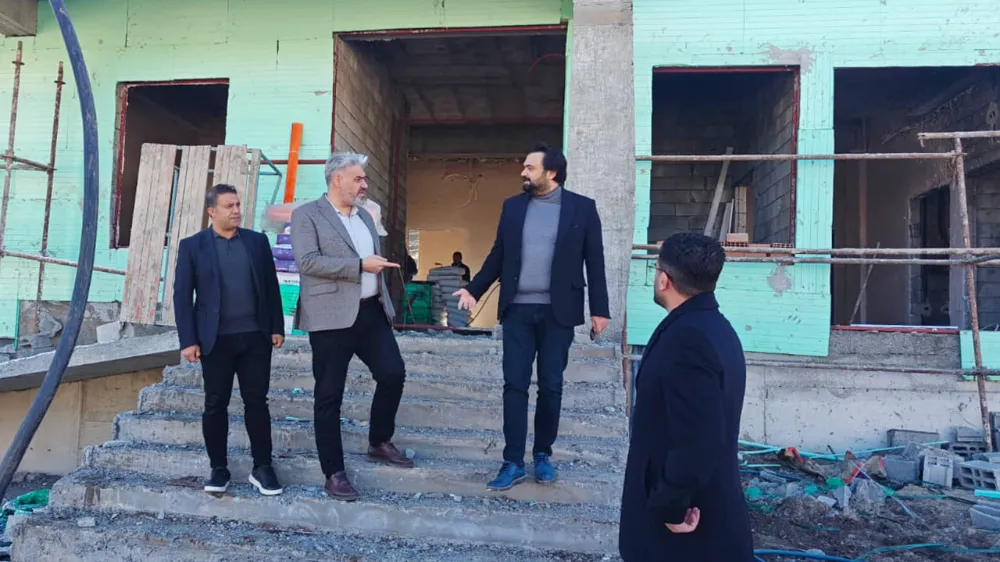 Müdür Tosun, Erciş Ulupamir Aile Sağlığı Merkezi inşaatını inceledi