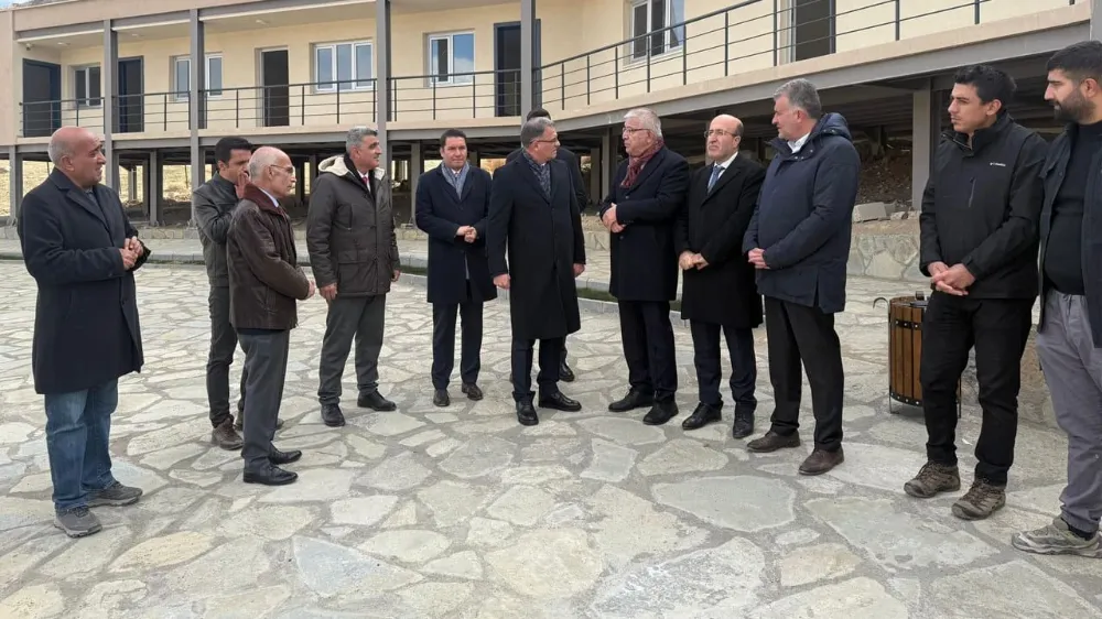 Çavuştepe Kazı Evi hızla tamamlanıyor