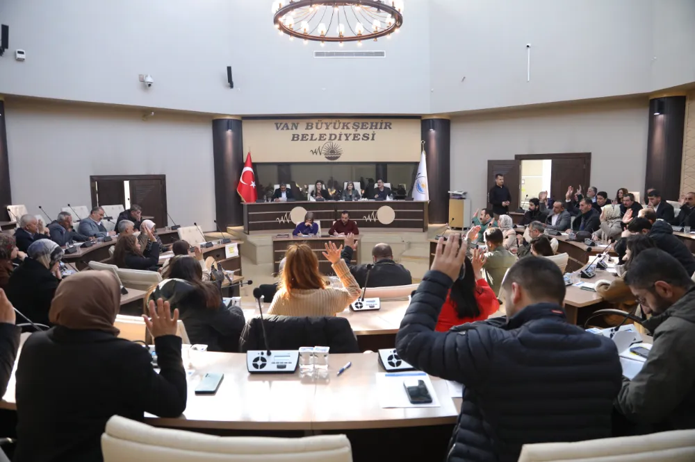 Van Büyükşehir Belediyesi Şubat ayı Meclis toplantısı başladı