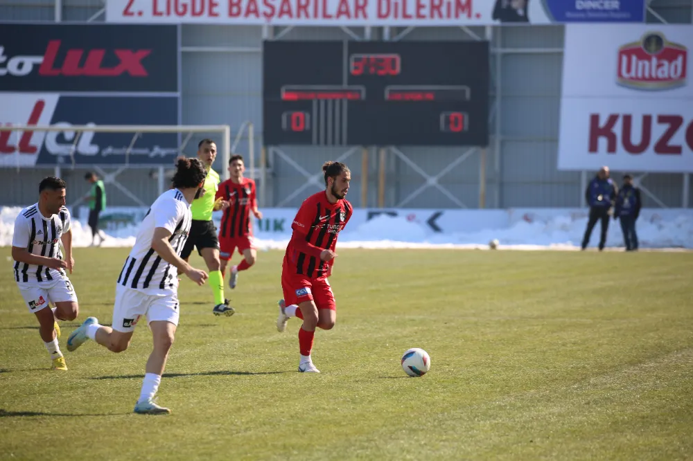 Vanspor ve Aksarayspor yenişemedi:1-1