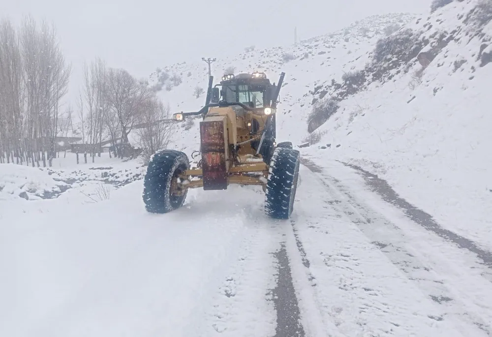 Büyükşehir’den kırsalda karla mücadele çalışması