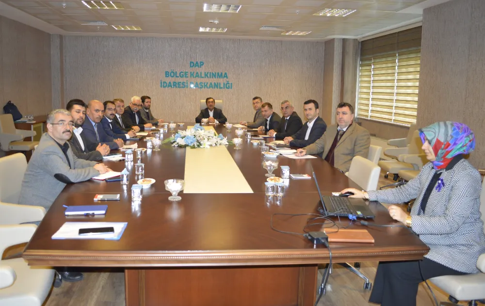 DAP ve DSİ, suyun bölgede etkin kullanımı için toplandı