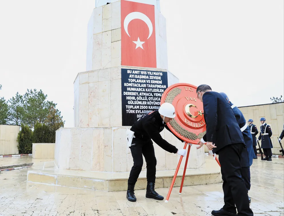 Çanakkale şehitleri Van