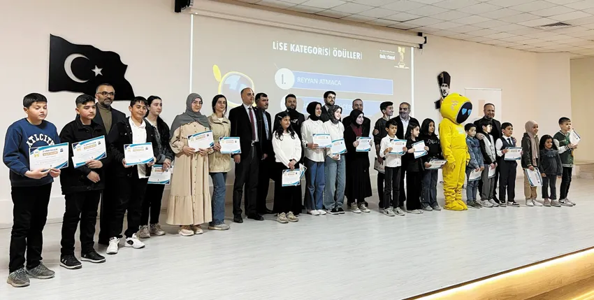 Ufka yolculuk yarışmasında ödüller verildi