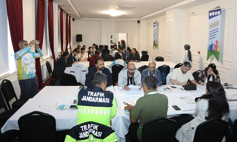 Van’da bisiklet kullanımı çalıştayı düzenlendi