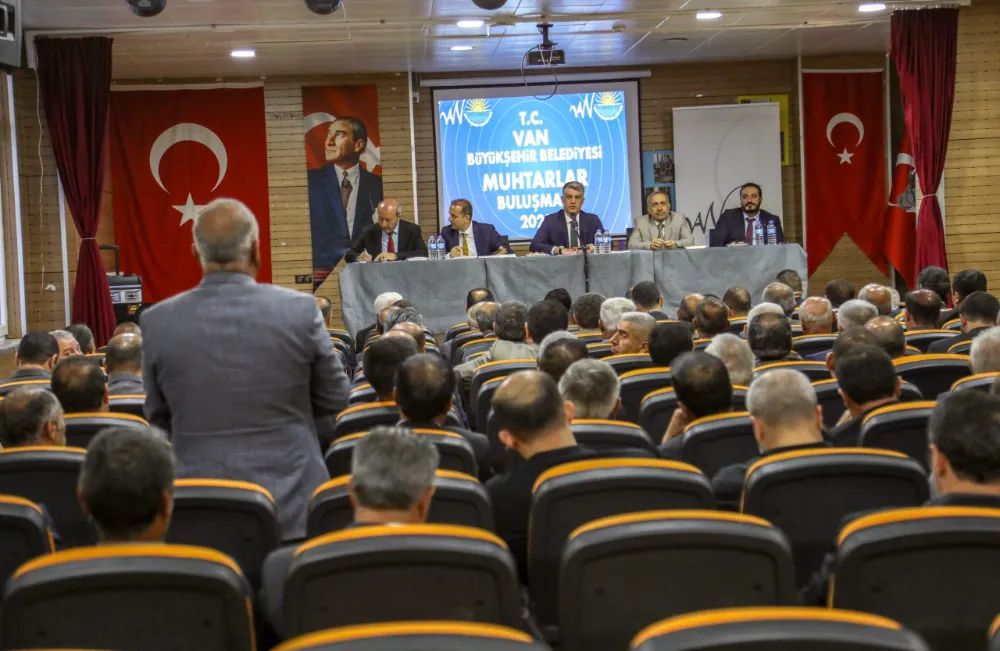 Büyükşehir mahalle muhtarları toplantılarını tamamladı 