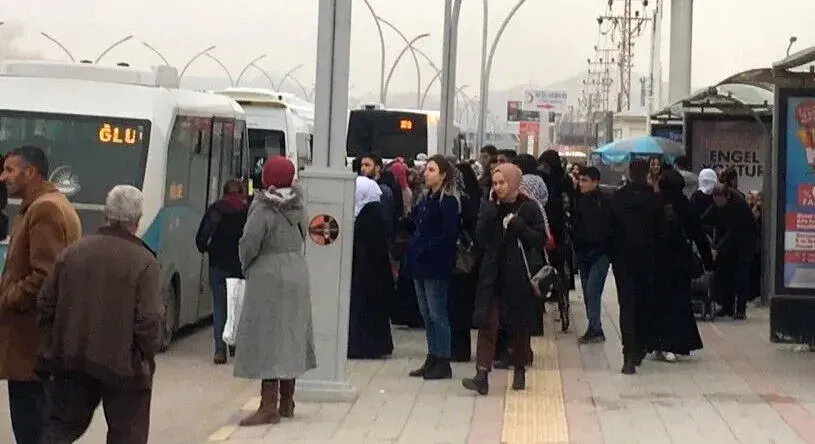 Van’da tıka basa yolculuk!