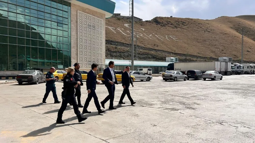 Kaymakam Türkoğlu’ndan Kapıköy Kara Hudut Sınır Kapısı’na ziyaret