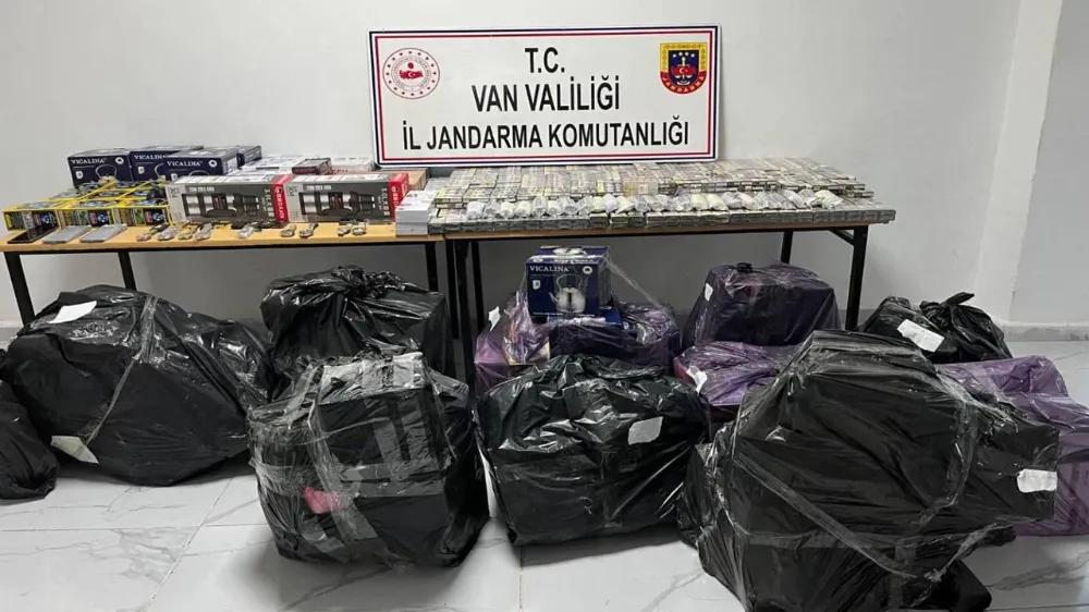 Van’da kaçakçılıkla mücadelede Jandarmadan etkili operasyon