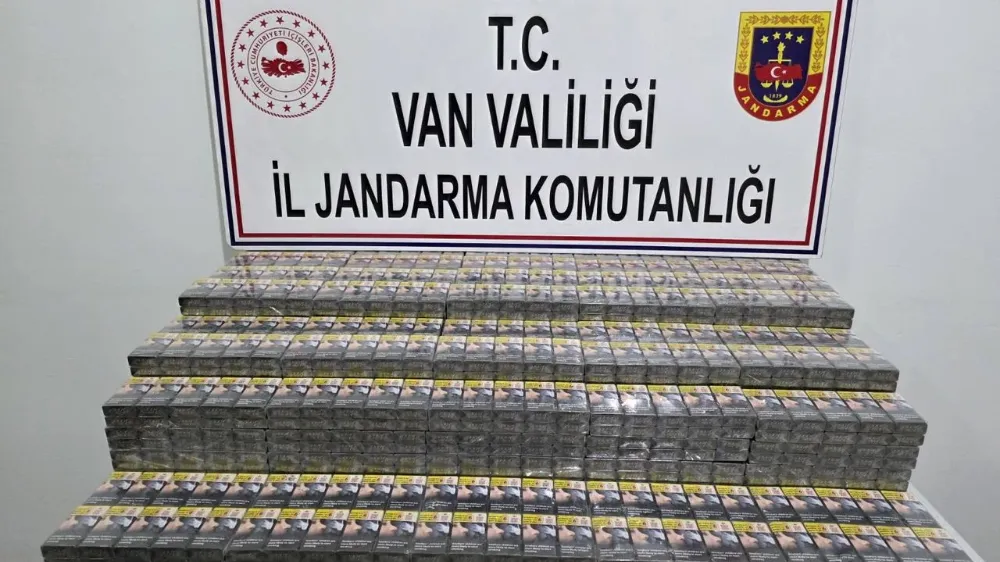 Van’da kaçak sigara operasyonu: 5 kişi yakalandı