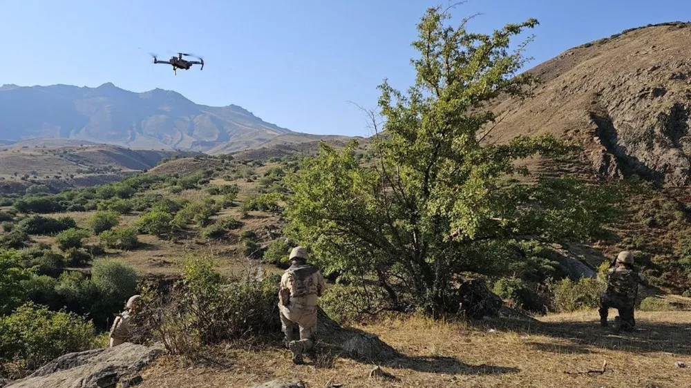 Van’da kayıp koyunlar drone ile bulundu