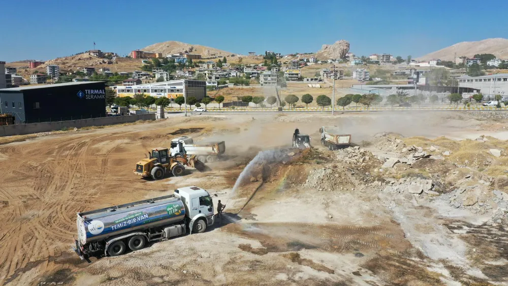 Büyükşehir Belediyesi’nden kapsamlı hafriyat çalışması