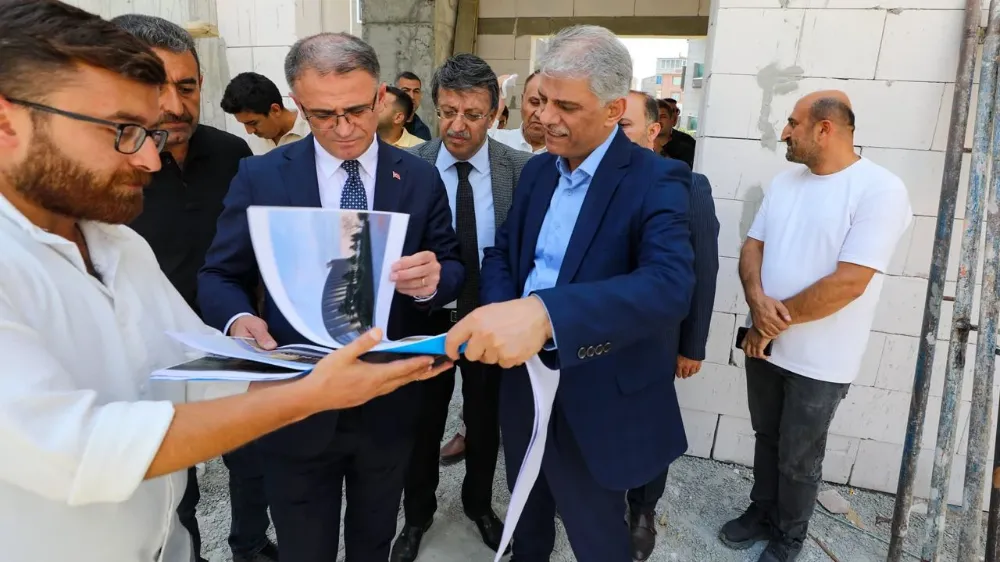 Bakan Yardımcısı Alparslan, Van’daki yatırımları inceledi