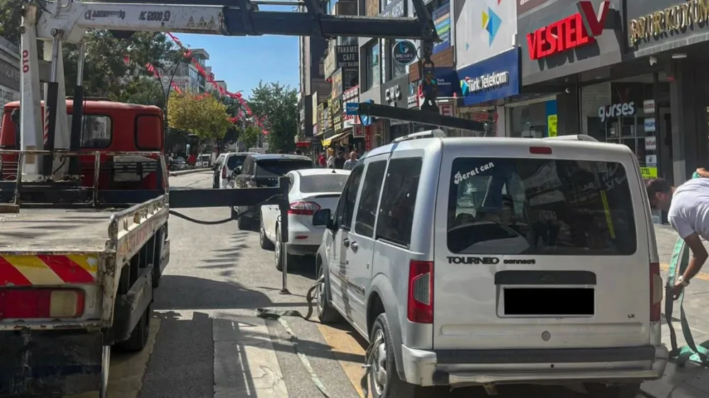 Van’da yanlış park eden sürücülere ceza yağıyor!
