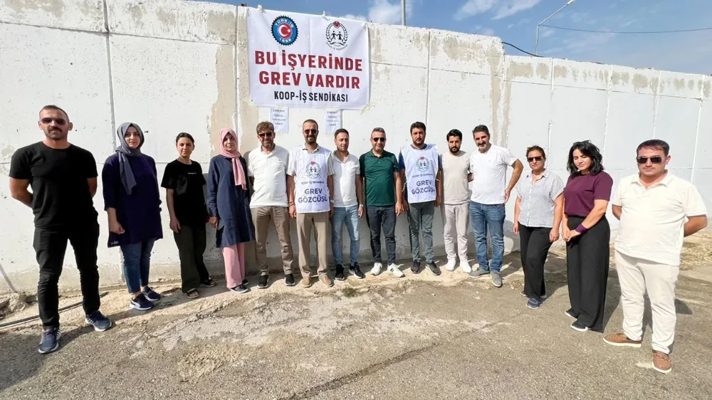 SYDV çalışanları Van’da iş bıraktı! Grev sürüyor