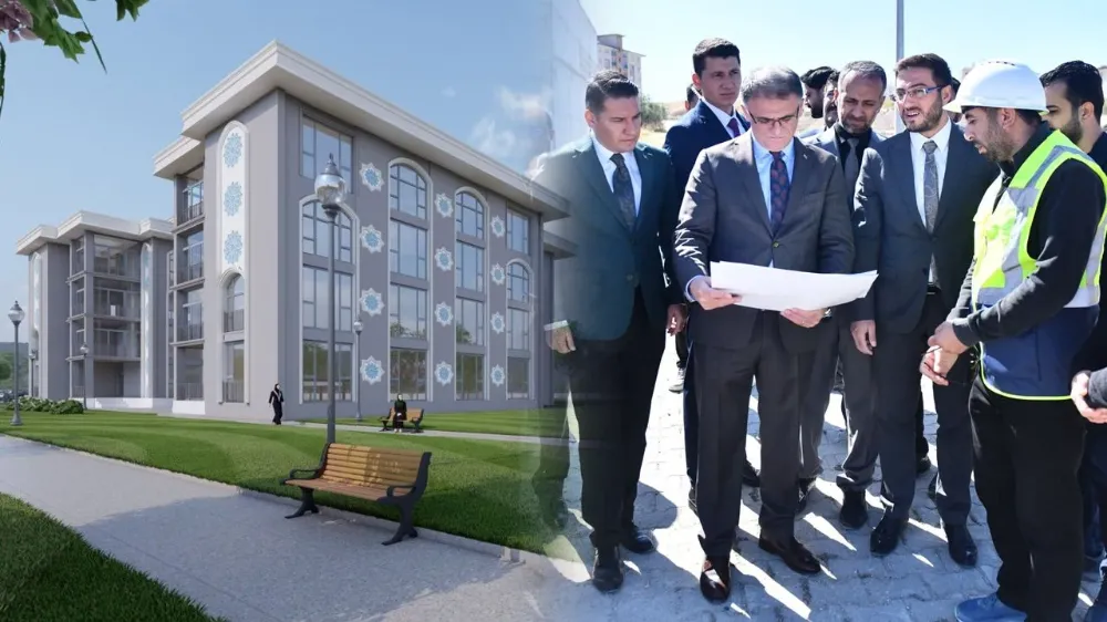 Van’da 130 yataklı kız hafızlık kursu inşaatı devam ediyor